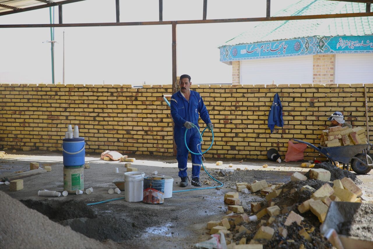موکب شهدای خدمت و صنعت با امکاناتی نو، در مسیر بازگشت زائران اربعین میزبان عاشقان حسینی می شود