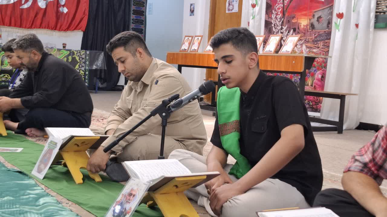 زمزمه آیات الهی در خاک نجف؛ وقتی دانش‌آموزان «سفیران قائد شهید» با کلام وحی انس می‌گیرند
