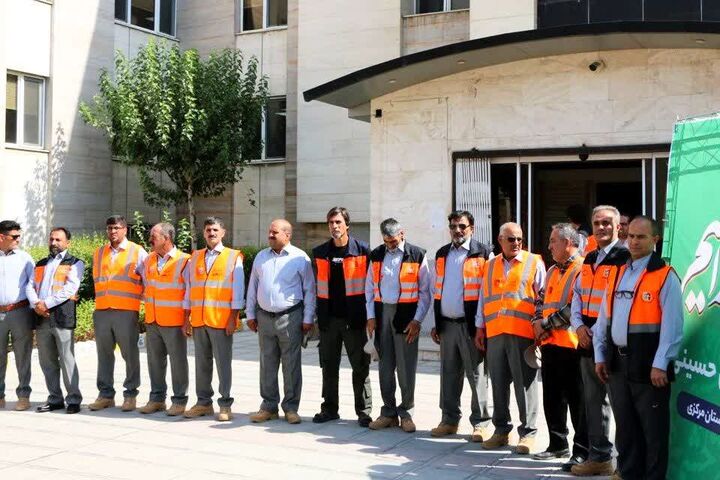 اعزام ۱۵ اکیپ راهداران استان مرکزی به استان ایلام برای خدمت‌رسانی به زائران