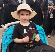 لبخند کودکانه در گرمای مهران