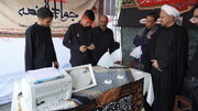 حضور رئیس ستاد کانون­‌های فرهنگی هنری مساجد کشور در موکب مهدی موعود(عج) مسجد جامع قدیم فردوس
