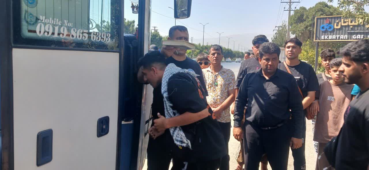 اعزام زائر اولی های مسجدی نکا به کربلا