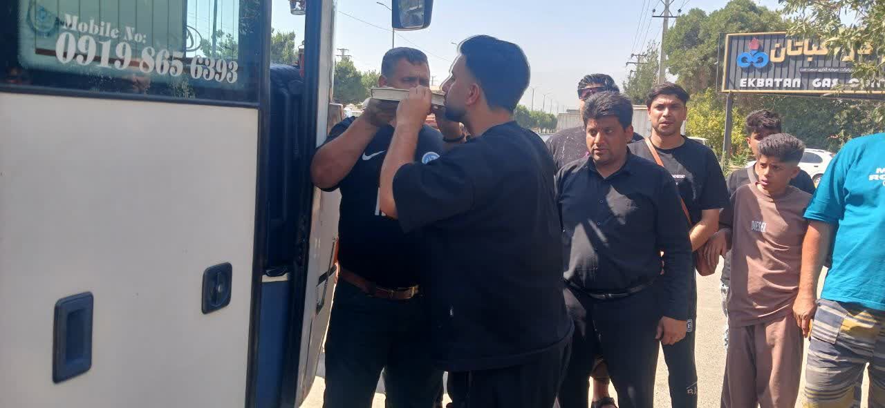 اعزام زائر اولی های مسجدی نکا به کربلا