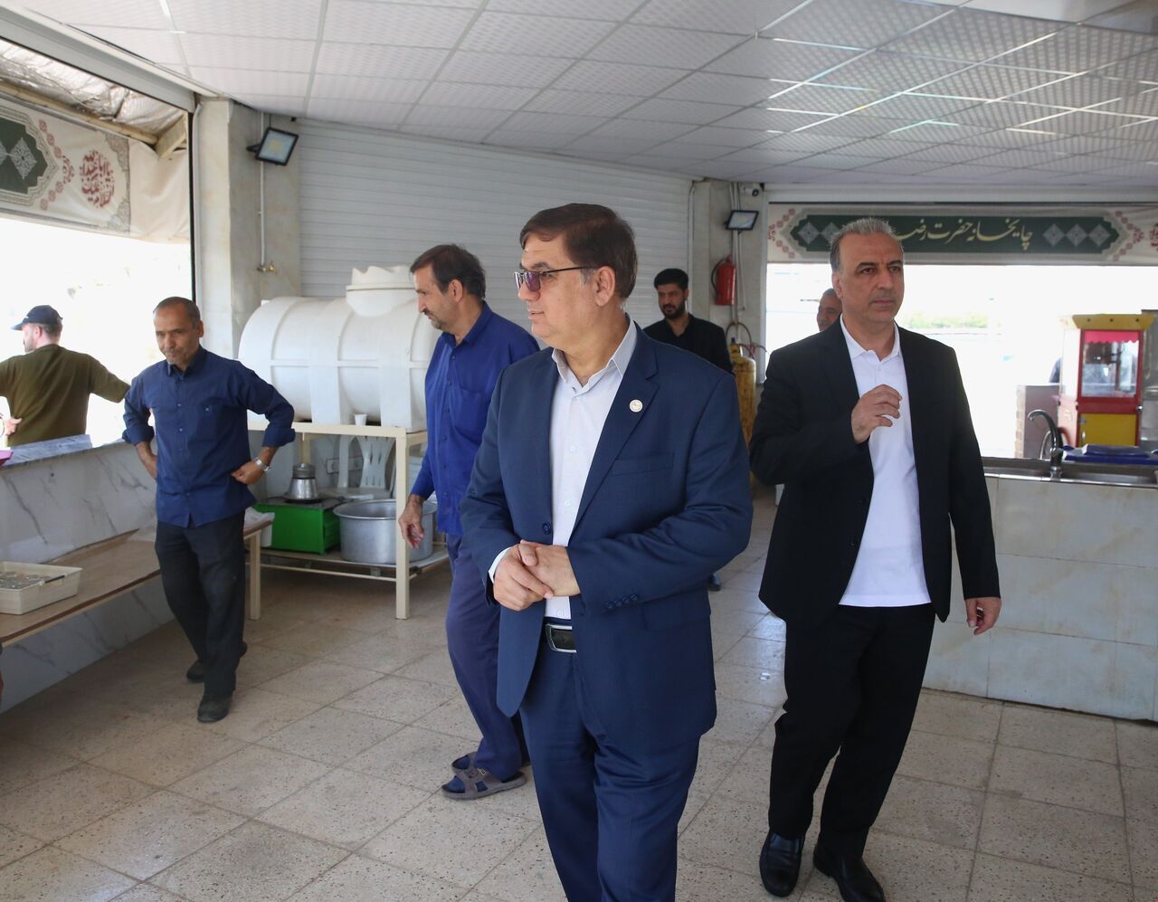 موکب «شهدای خدمت»، رسالت فرهنگی صنعتگران در مسیر بازگشت زائران حسینی