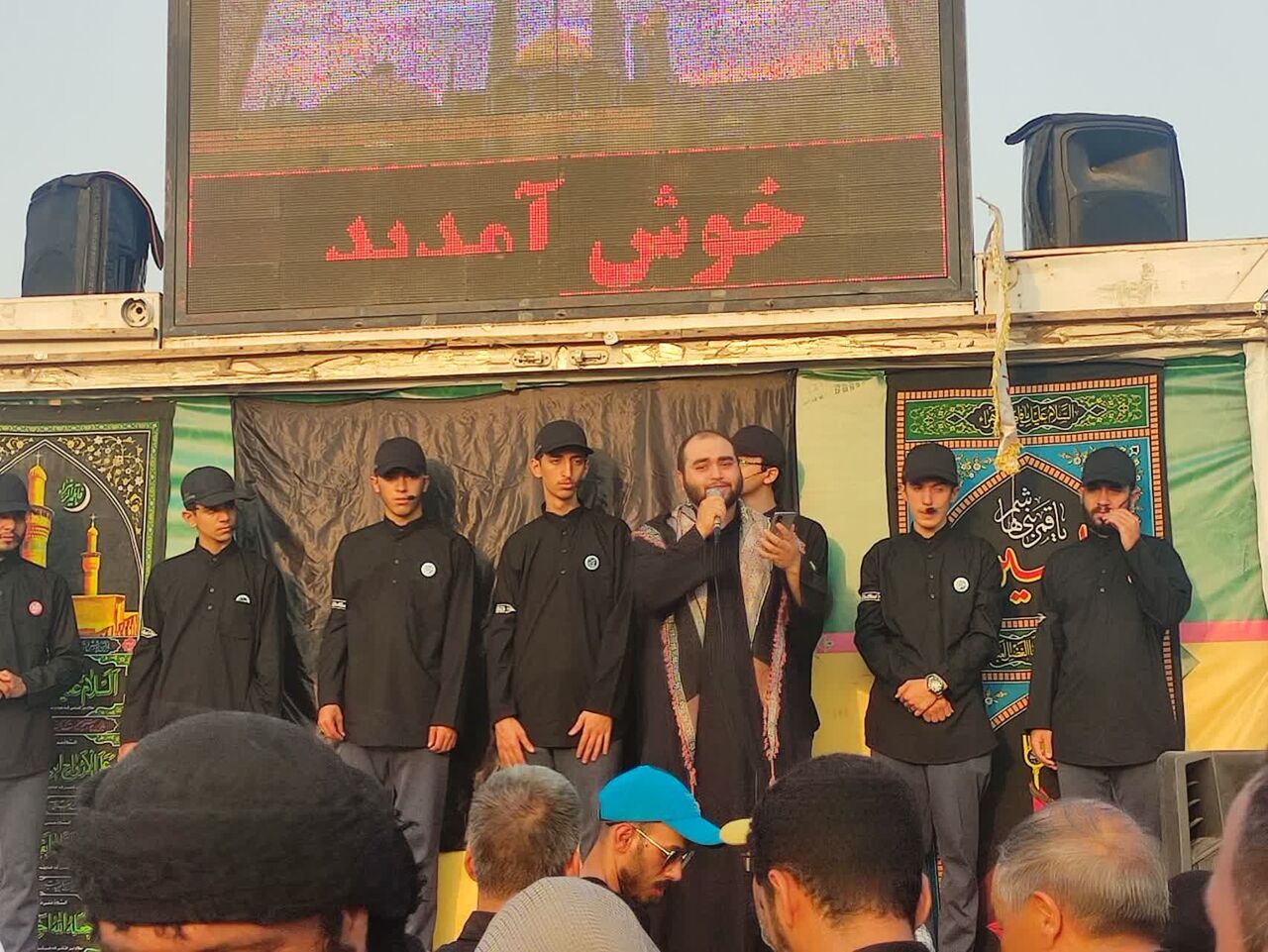 برپایی موکب «مضیفالحسن» در مسیر پیادهروی جاماندگان اربعین حسینی در اراک