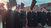 میدان‌داری بانوان مسجدی در مرز تمرچین