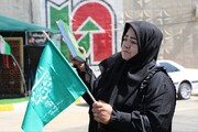 بدرقه زائران اربعین در پایانه مرزی تمرچین