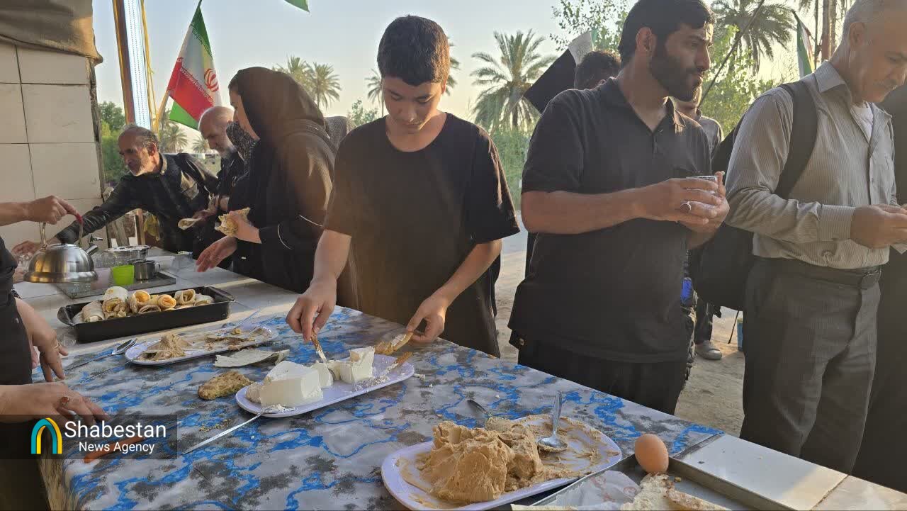 موکب ثامن‌الحجج(ع)؛ خدمت عاشقانه در عمود ۹۲۶ طریق‌العلماء