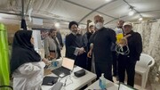 بازدید نماینده ولی‌فقیه در امور حج و زیارت از موکب صاحب‌الزمان(عج) در کربلا