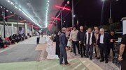 بازدید استاندار کهگیلویه و بویراحمد از مواکب شهرستان گچساران در مرز شلمچه