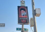 نمادهای مقاومت بر نخستین عمودهای اربعین؛ تداوم رهبریِ قائد شهید در مسیر کربلا