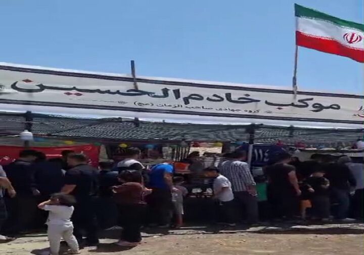قلاجه؛ منزلگاه نخست عاشقان کربلا/ روایت همدلی خادمان رضوی و حسینی در مسیر مرز سومار