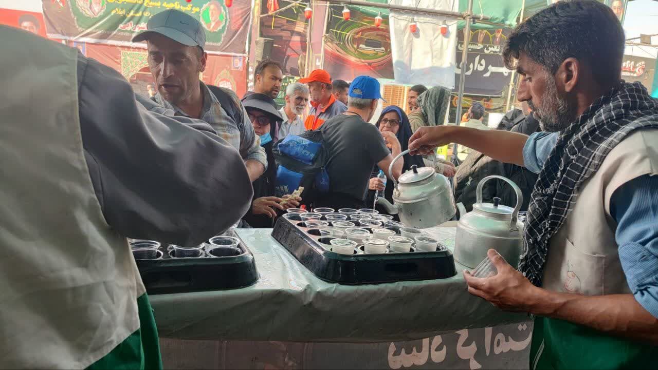 از مازندران تا مهران؛ تجلی پیوند فرهنگ رضوی و حسینی در موکب اربعین
