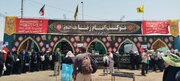 خدمت عاشقانه خادمیاران رضوی در مسیر اربعین؛ از پذیرایی زائران تا تربیت حسینی کودکان