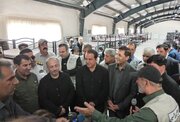 افتتاح نخستین قرارگاه حمل‌ونقل مرزی اربعین در مهران