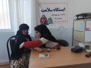 ارائه خدمات بشردوستانه به بیش از ۱۲ هزار نفر با مشارکت داوطلبان هلال‌احمر کردستان