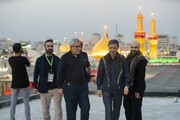 بازدید رئیس ستاد اجرایی فرمان امام از مراحل پیشرفت طرح توسعه حرم امام حسین(ع)
