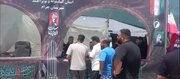 ۱۱ سال خدمت بی‌وقفه؛ موکب شهدای چرام در عمود ۲۵۳ شلمچه میزبان زائران اربعین
