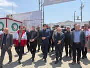 بازدید رئیس ستاد مرکزی اربعین از مرز باشماق مریوان؛ بررسی روند خدمات‌رسانی به زائران حسینی