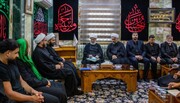 دیدار نماینده آیت الله سیستانی با یک هیئت مراکشی در آستانه اربعین