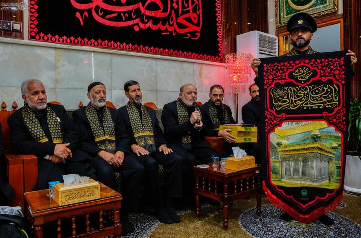 تقدیر هیئت آستان قدس رضوی از خدمات آستان مقدس علوی