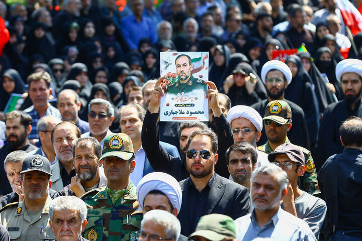 پیکر شهید ملاجباری در تبریز تشییع شد