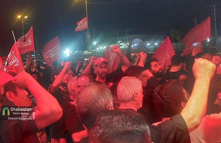 شب حماسه خیابان در مشایه