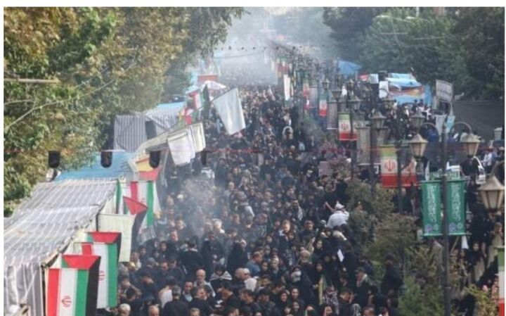 روایتی خدمت خالصانه بچه‌های مسجد در مراسم جاماندگان اربعین