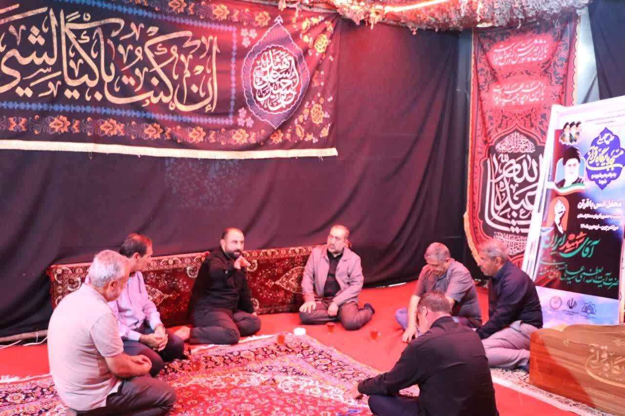 مدیرکل صداوسیمای آذربایجانغربی از موکب قرارگاه فرهنگی هنری امام جعفر صادق(ع) بازدید کرد