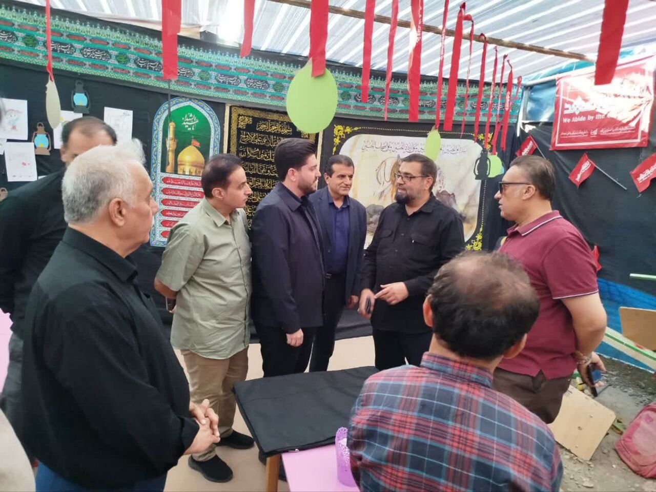 باشماق؛ جایی که هنر، زبان مشترک وحدت و خدمت به زائران اربعین شد