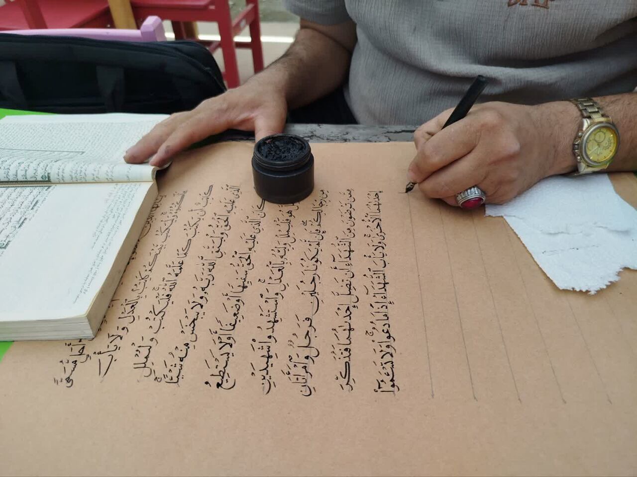 باشماق؛ جایی که هنر، زبان مشترک وحدت و خدمت به زائران اربعین شد