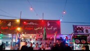 فعالیت موکب مردمی شهید اسماعیل هنیه در مرز باشماق با همراهی بچه‌های مسجدی