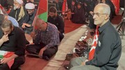 شب اربعین در سنگر؛ بیعت دوباره با رهبری و فریاد «یالثارات الحسین»