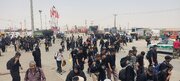 ثبت ۱۸۵ هزار تردد در مرز مهران؛ بازگشت زائران شتاب گرفت