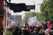 اولین اربعین جاماندگان تهرانی بعد از شهادت آقای شهید ایران
