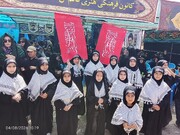 بچه‌های مسجد و کانون قائم‌آل‌محمد(عج)، عمود ۱۳۵ را به پایگاه فرهنگی خدمت‌رسانی به جاماندگان اربعین تبدیل کردند