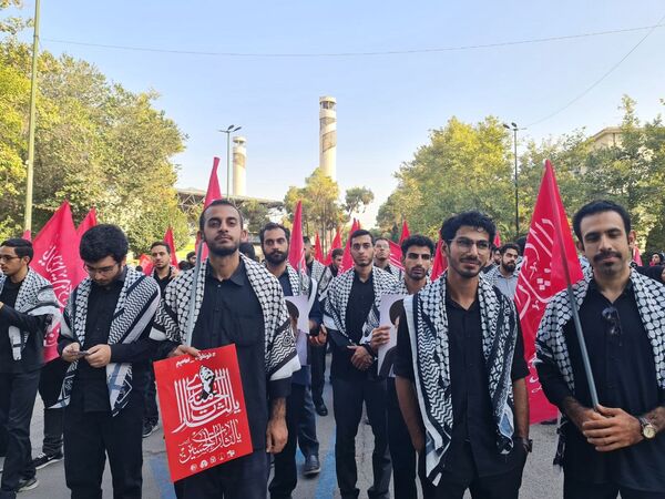 هیئات دانشجویی در اربعین حسینی راهی مقتل رهبر شهید شدند