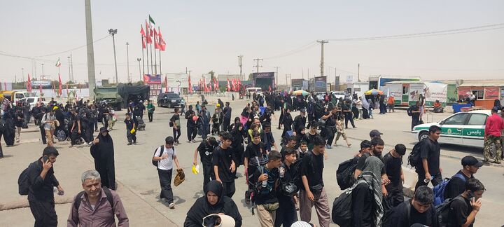ثبت ۱۸۵ هزار تردد در مرز مهران؛ بازگشت زائران شتاب گرفت