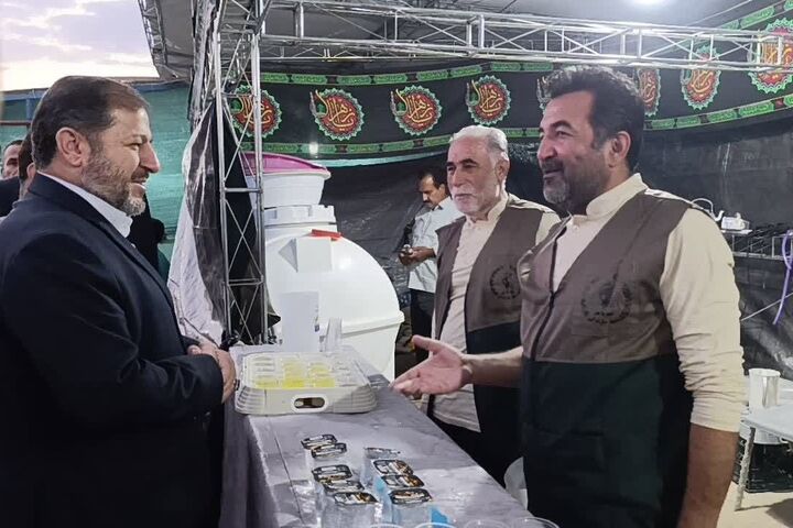 هنرمندان گلستانی روایتگر هنر و تعهد در مسیر اربعین 