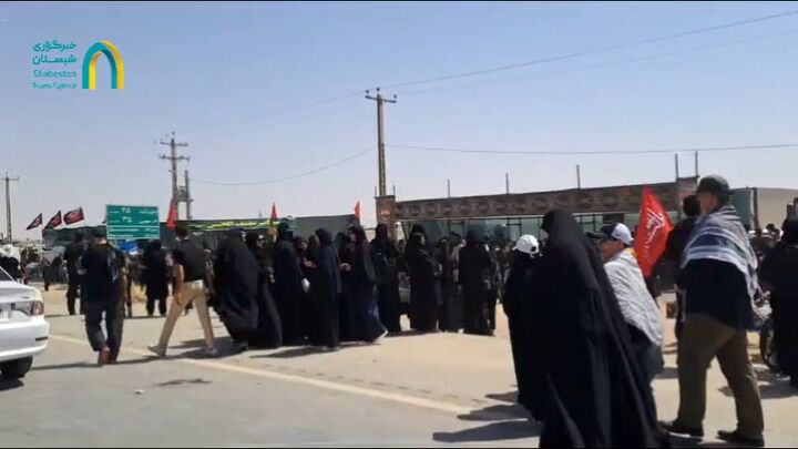 جاماندگان اراکی، عهد خود را با اباعبدالله الحسین در مشهد میقان تجدید کردند