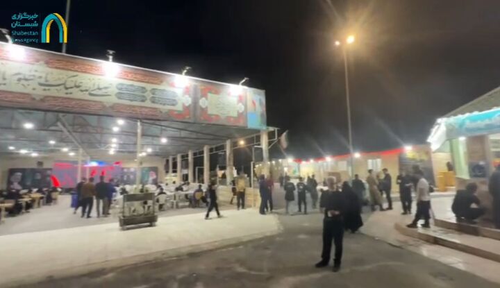 موکب «شهدای خدمت و صنعت» در شهرک انرژی میزبان زائران بازگشته از اربعین شد