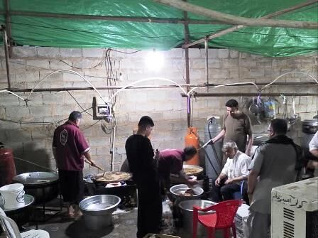 موکب «حضرت صاحب‌الزمان(عج)» خفر؛ از اطعام سه هزار زائر تا تعزیه‌خوانی و حمایت از فلسطین در کربلای معلی