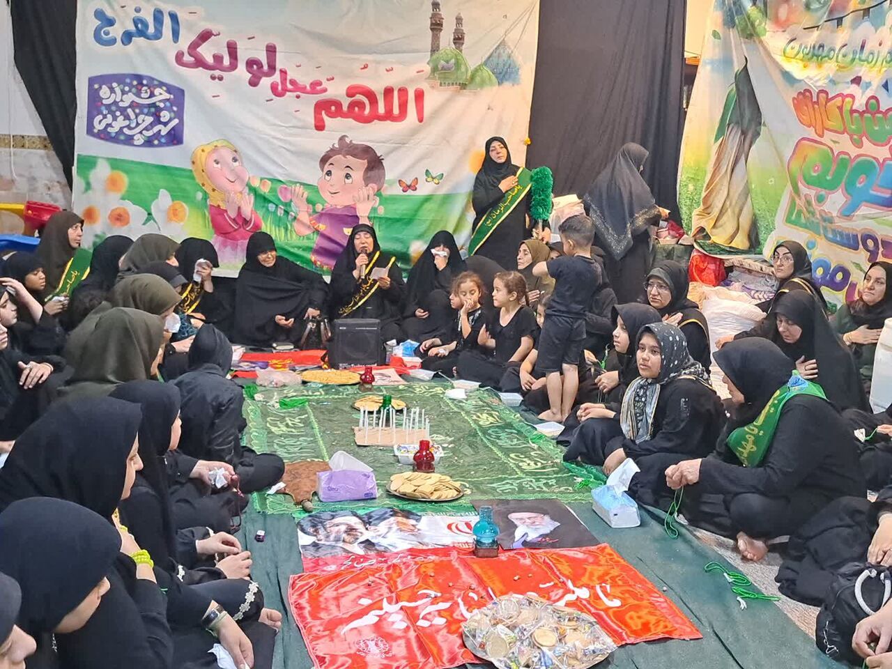 بانوانی که «خدمت» را نذر امام حسین(ع) کردند؛ روایت ۱۰ سال خادمی بچه های مسجد صاحب‌الزمان(عج)