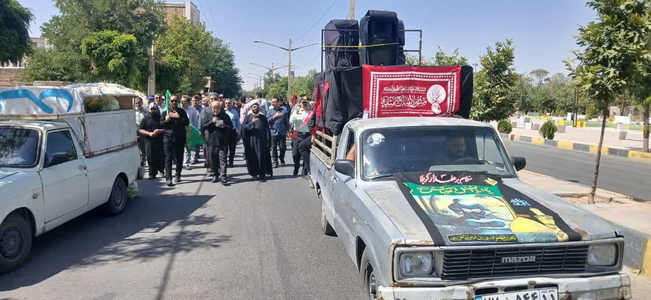 برگزاری مراسم پیاده‌روی جاماندگان اربعین در دهگلان