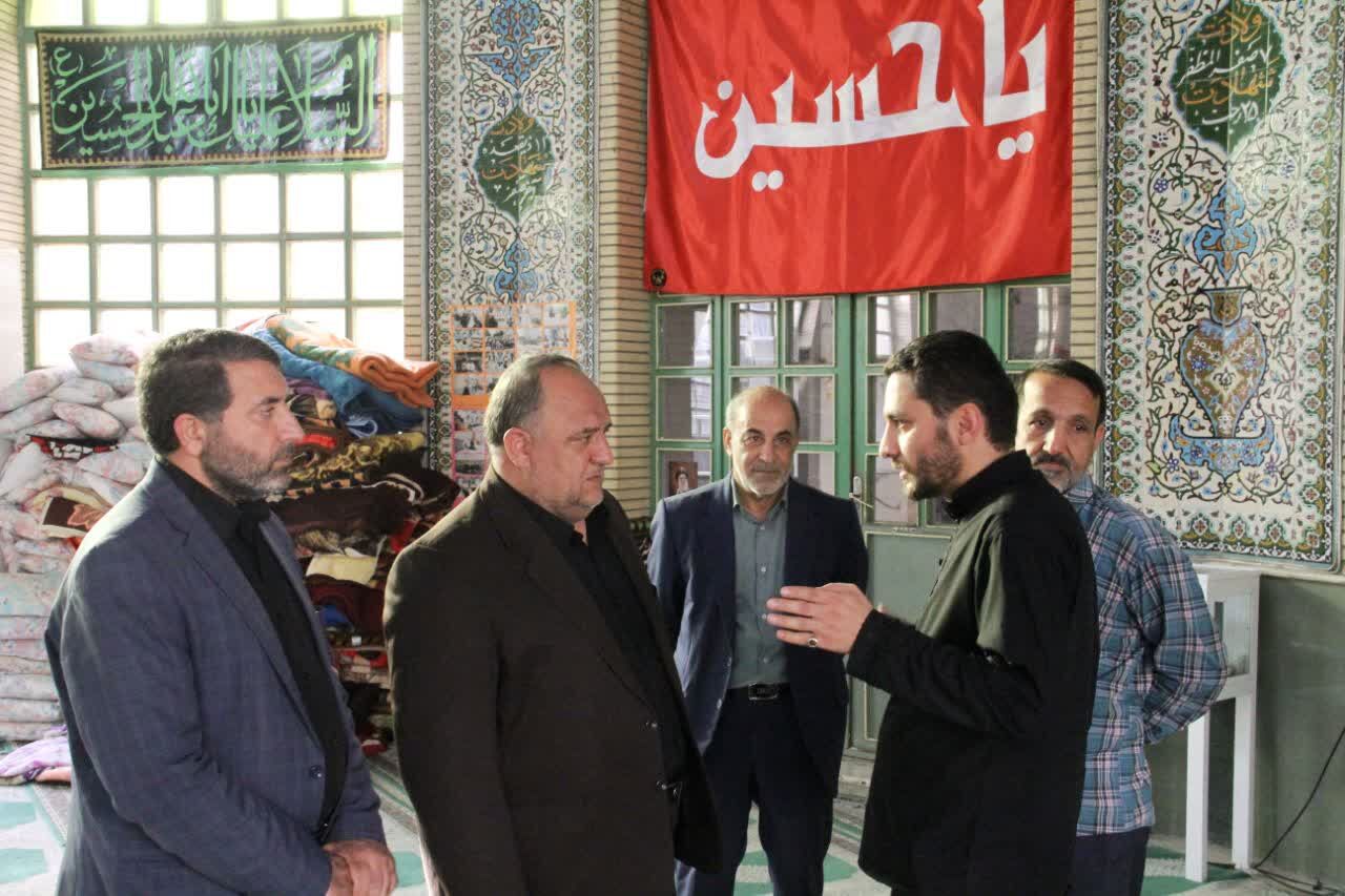 مسجد سلمان فارسی؛ پایگاه خدمت و فرهنگ اربعین در کرمانشاه میزبان مدیرکل فرهنگ و ارشاد اسلامی