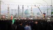 برپایی موکب خدمت‌رسانی کانون فرهنگی هنری ثقلین در مسیر جاماندگان اربعین قم