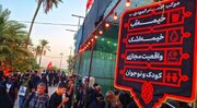 خدمات متفاوت موکب امام مهدی(عج) در مسیر طریق‌العلماء/ ۱۰۰ خادم در خدمت روزانه ۱۵ هزار زائر اربعین