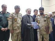 آیین تکریم و معارفه فرمانده مرزبانی استان کردستان