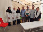دستانی با عطر رضوی، در خدمت زائران حسینی؛ روایت خادم‌یاران سلامت در کربلا
