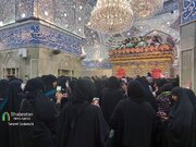 فضای زیارتی ضریح مطهر حضرت عباس علیه‌السلام برای بانوان بازگشایی شد